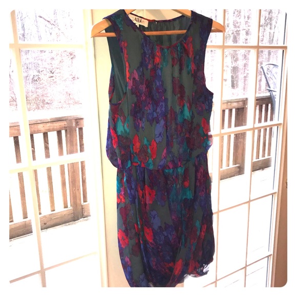 Tibi New York Floral Cocktail Dress - Picture 1 of 7